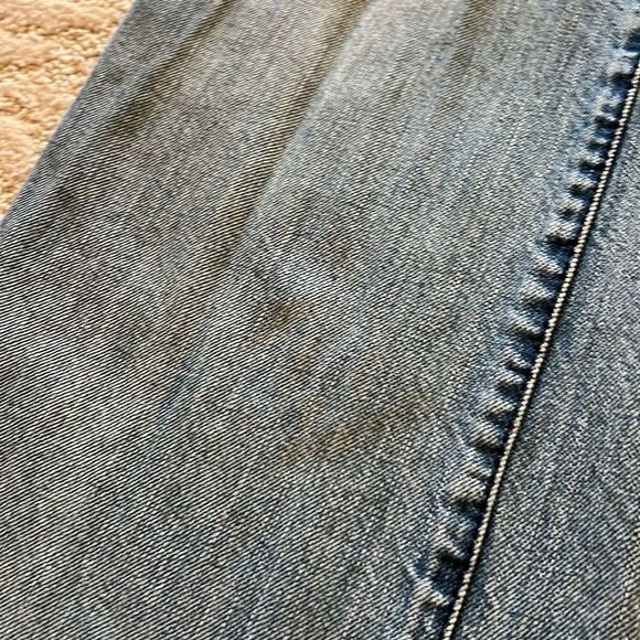 & Denim wide leg high button fly waist jeans - Picture 15 of 15